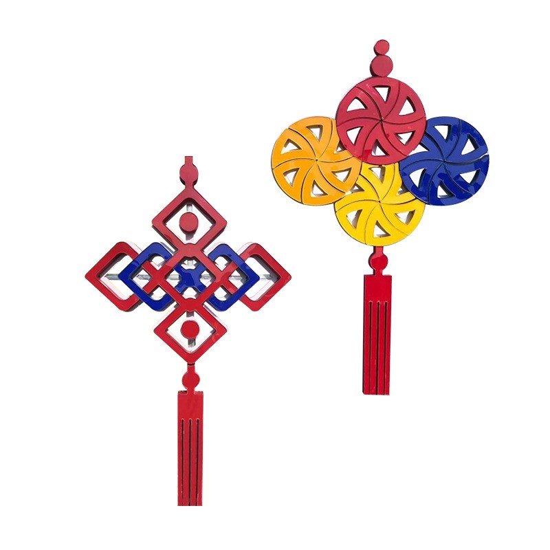 大红户外防水led中o国结灯笼道路亮化工程led造型灯笼亚克力中国