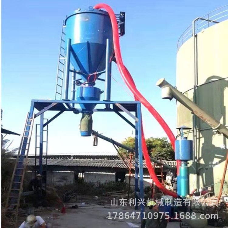 粉煤灰倒库气力输送机 石灰石粉负压吸灰机 散水泥库房自动清灰机