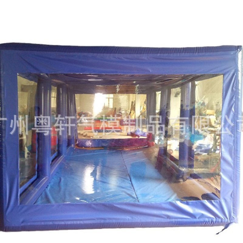 直销闭气方形帐篷k防雨屋防蚊虫帐篷可移动式帐篷野营充气车罩