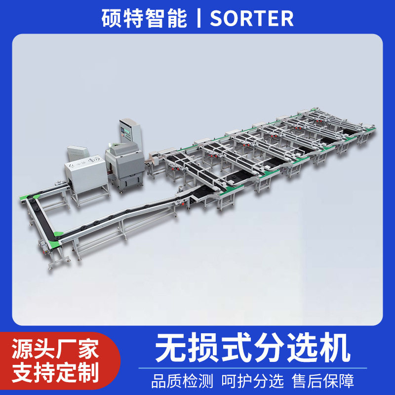 蜜瓜称重分级呵护式水果分选机 冬桃磨盘柿子重量无损选果机