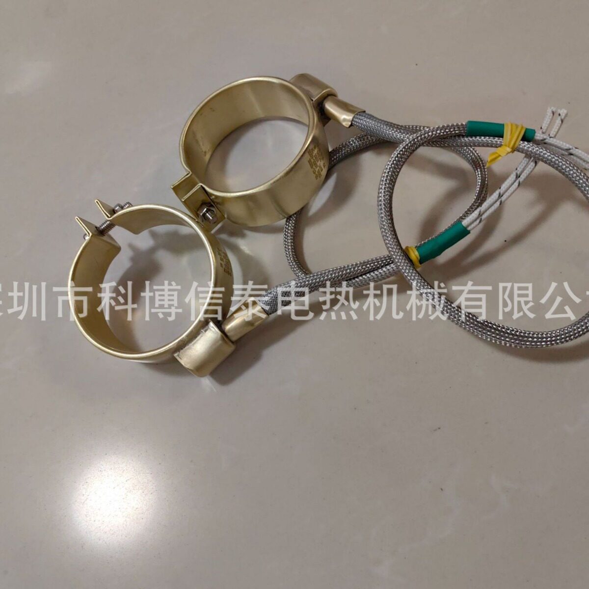 优惠供应铜电热圈铜发热圈来图来样非标塑机辅机铜加热圈配件
