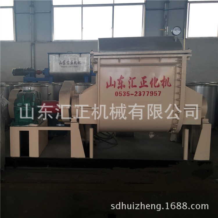 专业生产300L不锈钢真空捏合机 电加热硅橡胶捏合机