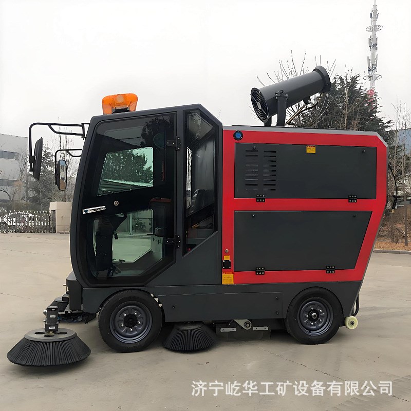 四轮座驾电动扫地车吸尘工业扫地机 多功能小型清扫环卫车