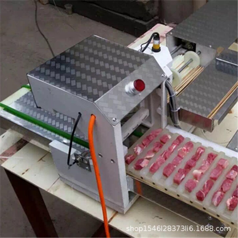 穿串神器家用商用多功能快速穿串机器F切肉工具串羊肉串烧烤穿肉
