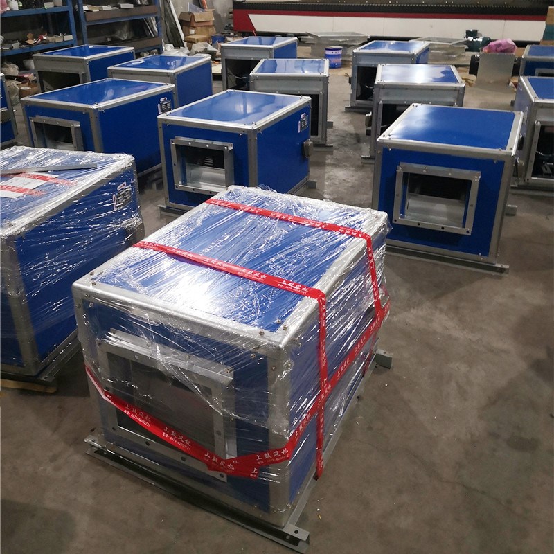 厨房排油烟柜式离心风机箱HTFC-I-1w5 5.5KW11950m3/h 749pa 1000