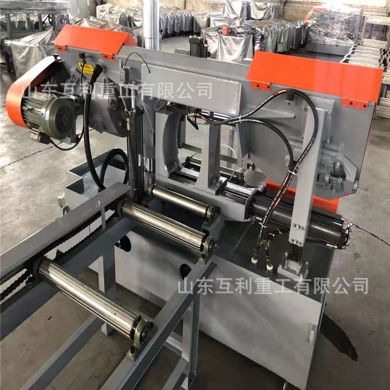 建筑工地电厂用4240型双锁紧钢筋锯床 整捆钢筋T扁铁槽钢切割锯