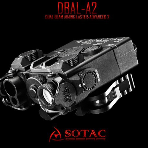 SOTAC DBAL-A2 PEQ15金属全功能版本A2 LED照明 IR镭射 绿镭射