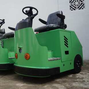 普尔夫Towing Tractor小型电动拖头座驾电瓶牵引车机场仓库挂车头