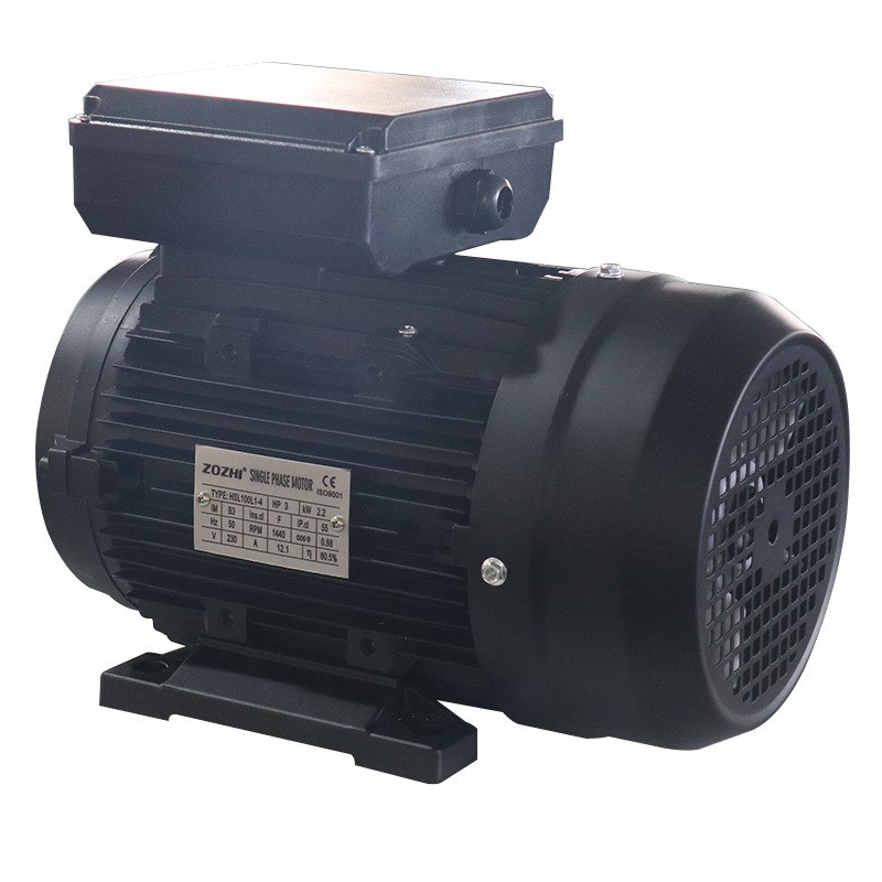 全铜芯单相内轴空心轴电动机2.2kw/K3kw/4kw适配清洗泵