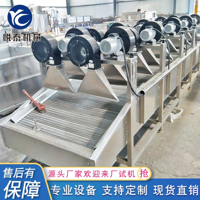 供应不锈钢外包装袋清洗风干机 全自动风干机 生姜风干流水线