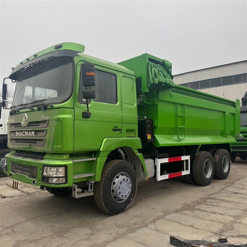 陕汽重卡自卸车F3000 380马力 64卡车出口运输翻斗工程车