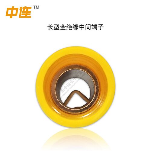 铜鼻子BV1.25/2/5.5管形全绝缘中间接头 对P接中间连接管 紫铜端