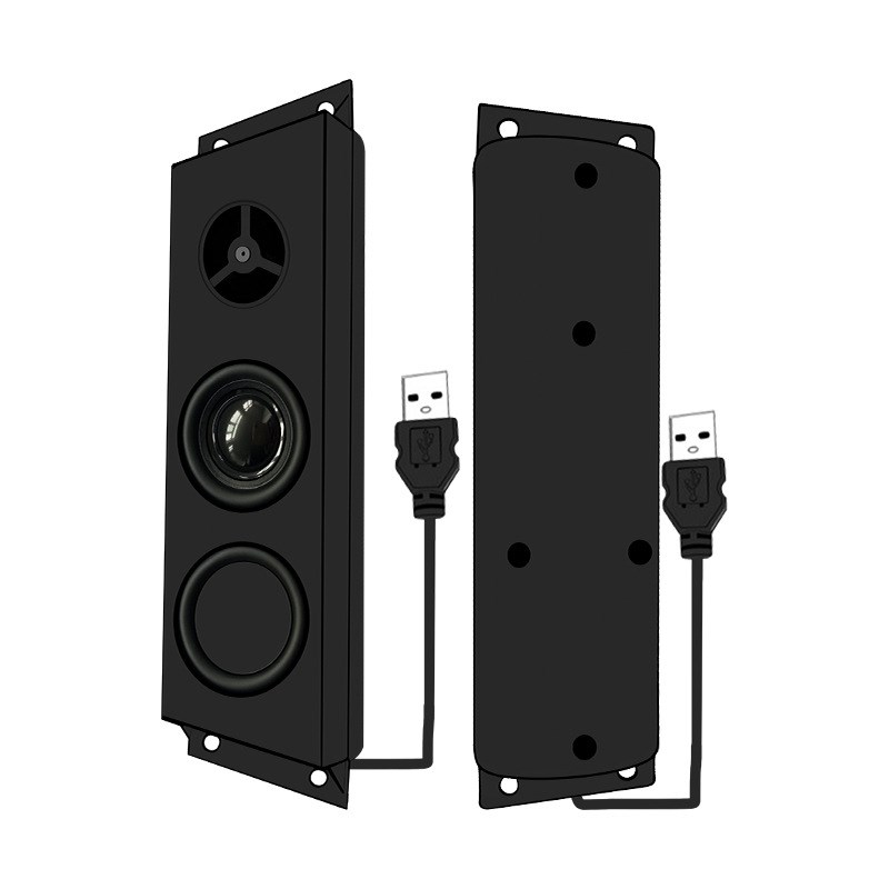 20060人工智能语音欧5W瓦x按摩沙发床垫USB小音箱腔体扬声器喇叭