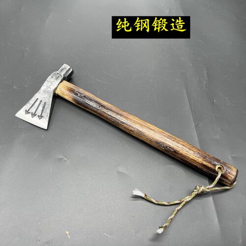 纯斧锻造子箭头斧三斧头斩骨斧剔骨斧小马钢家用斧子木工斧小手斧