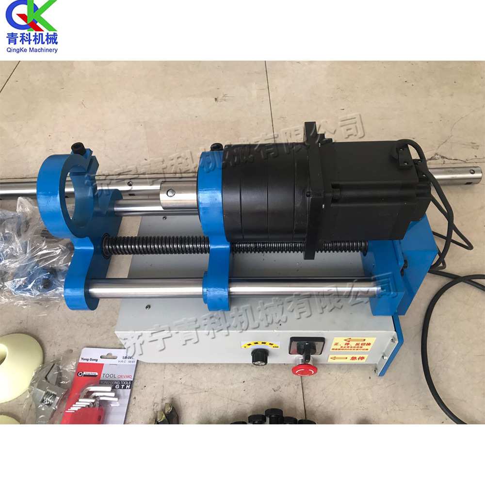 便携式无级调速镗孔机 工程机械修补工具 小型回转孔补焊加工机
