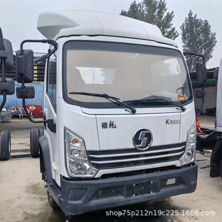 陕汽轻型集装箱载货车出口单排10吨小型箱货陕汽重卡工程车