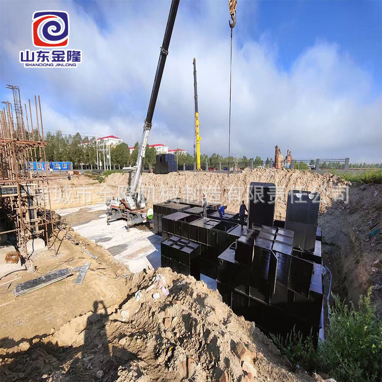 地埋市政污水豆制品酿造清洗设备