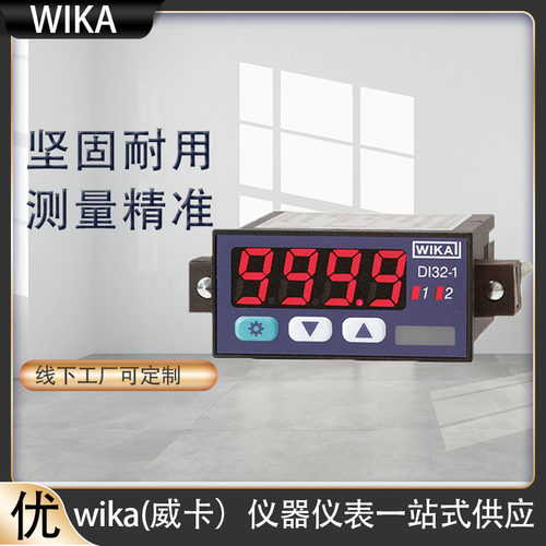wika数显仪多功能输入液位测量一般工业应用DI35系列安装型数显仪