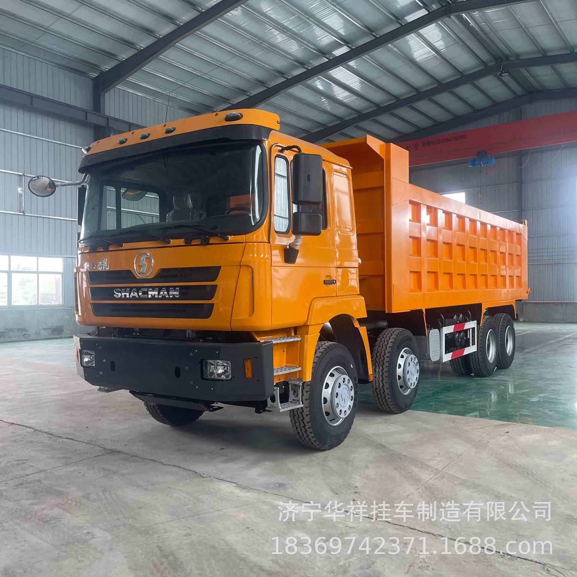供应非洲陕汽重卡SHACMAN自卸车F3000欧二大泵12轮翻斗车重型货车