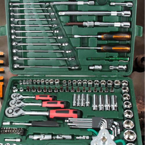汽车维4工件汽保汽修套筒套装修6件94件121具套套筒工具组合套装