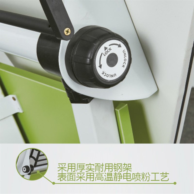 南京简约折叠培训桌移动u长条桌会议培训桌椅随意组合拼接翻折