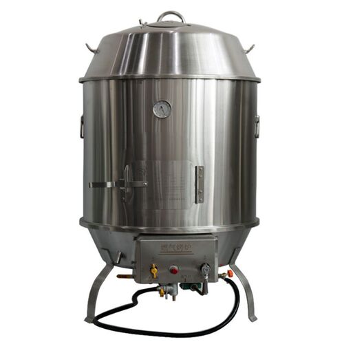 双层保温烧鹅炉加厚不锈钢烧鸭炉E气炭两用烤鸭炉烤鸡炉烧腊炉