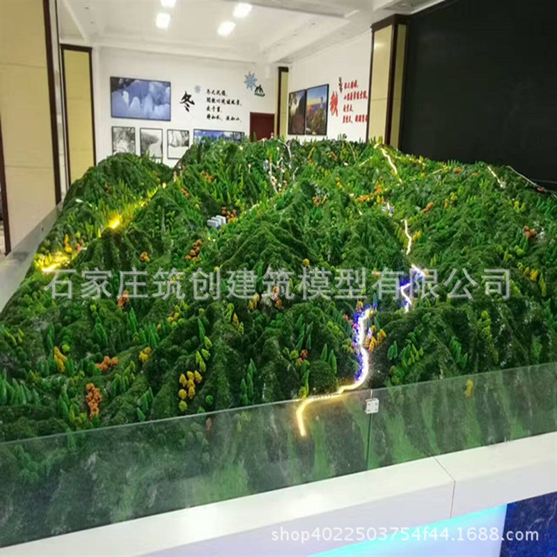 各类山体地形智能交通工厂模型建筑沙盘P模型制作模型公司