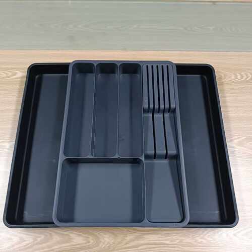 亚马逊 Expandable Utensil Tray扩展餐具收纳盒家用伸缩收纳