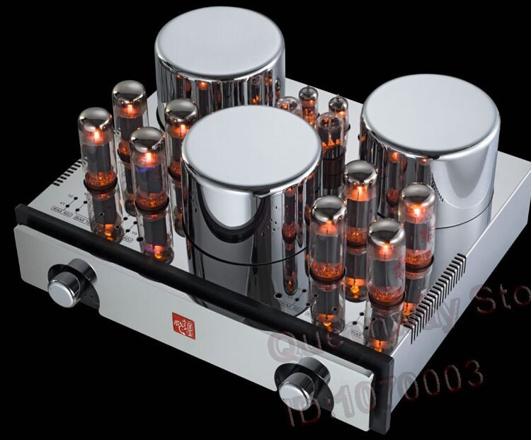 钟神V-98纯胆机EL34KT88电子管功放电子管合并式功放75W*2