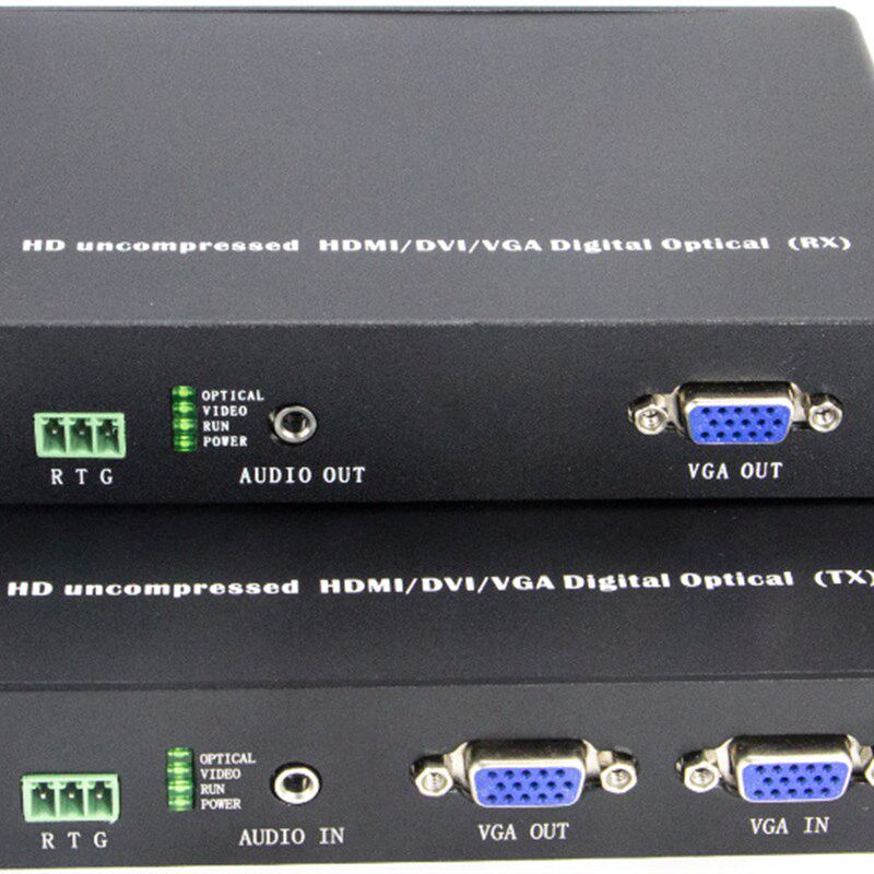 VGA 光端机I IN/OUT
