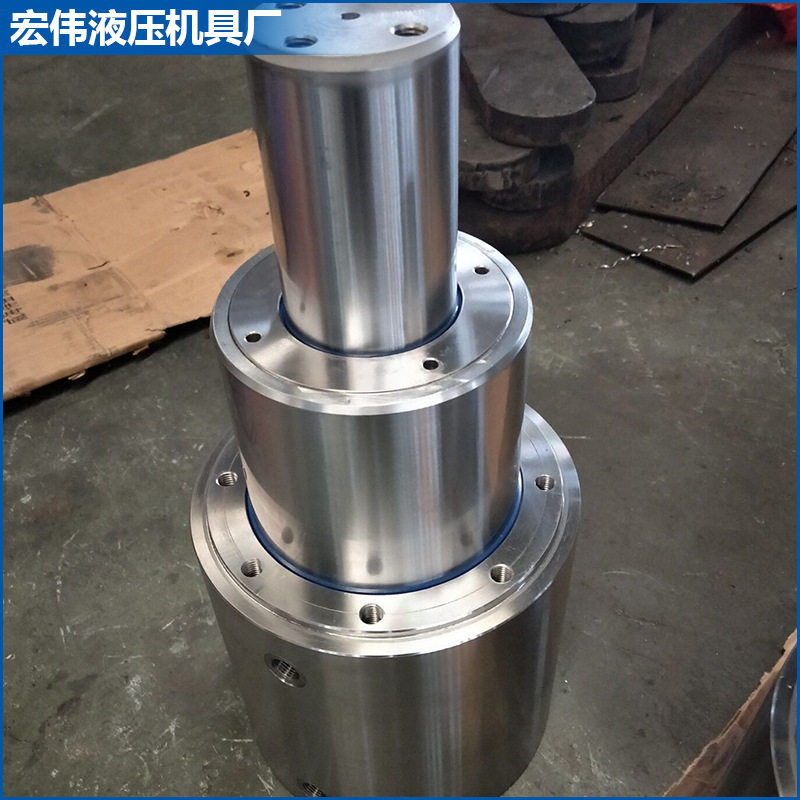 三级四级伸缩式电动液压缸设计厂家 按需设计加长型套筒液压油缸