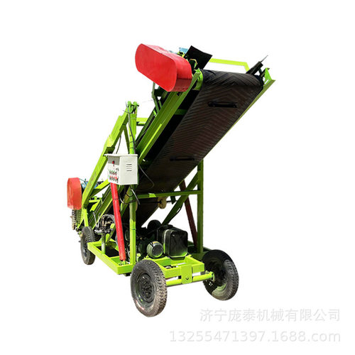 小型4米自走式青储取料机养殖场电动取草车液压升降式扒草机