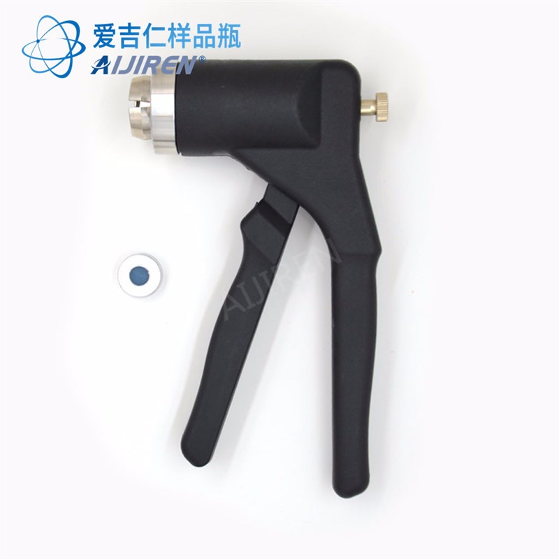 钳口顶空c样品瓶配套手动压盖器 20mm 压盖钳