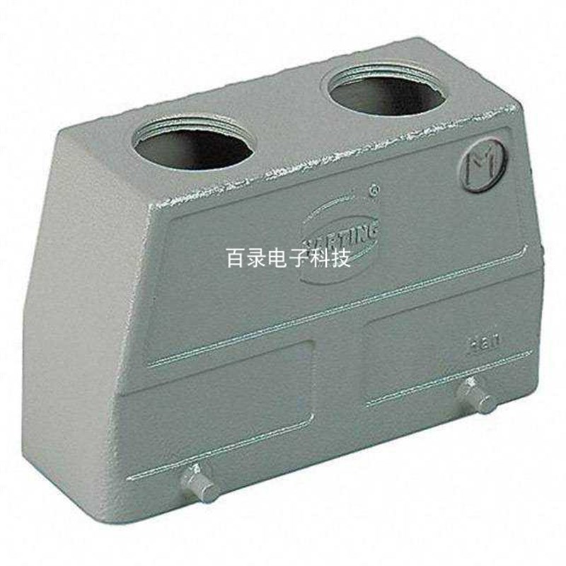 HARTING连接器浩亭航空插头19300240467 24针/芯双孔出线2M32哈丁