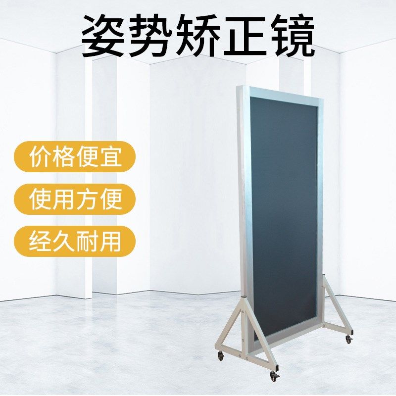 姿势矫正镜步态站立行走矫正训练带网格偏瘫中风康复训练器材镜子