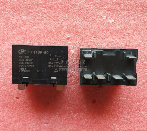 HF116F-80-48-1HTF 48VDC 80A 宏发正品继电器!