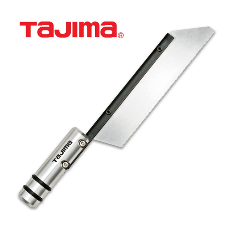 tajima/田岛日本铝合金拉锯子厚刃精密切割用可辅助倒角角度划线