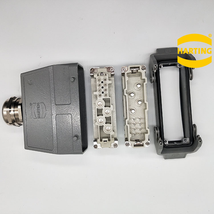 重载连接器 09380122601/09380122701 100A大电流HARTING航空插