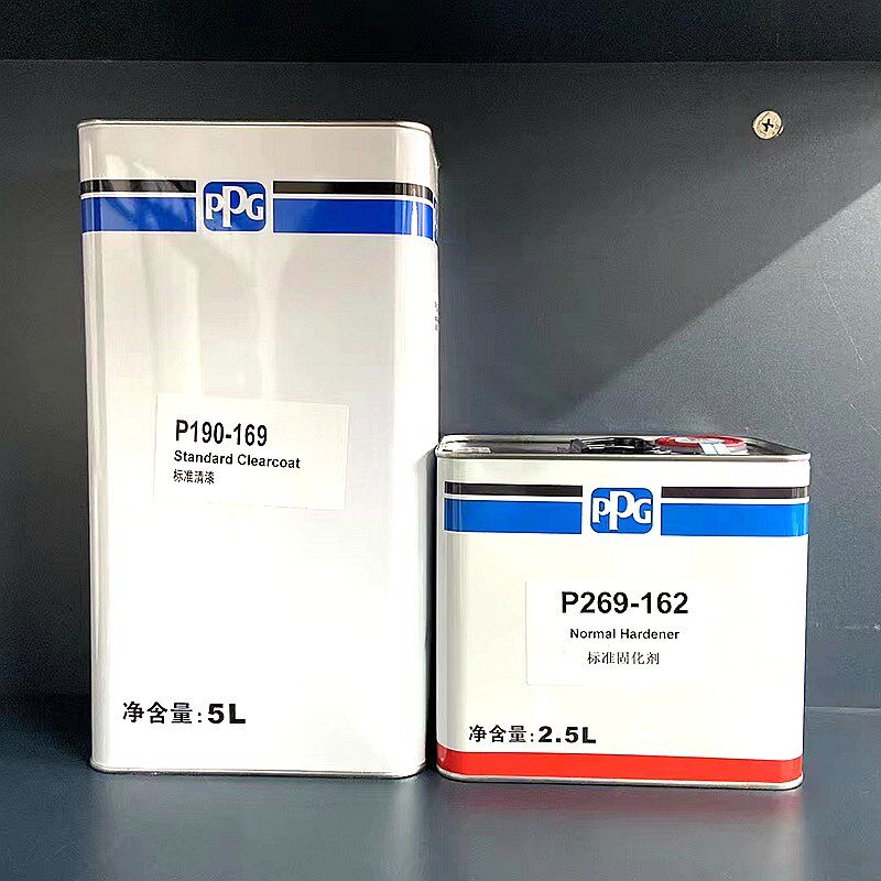 正品PPG169新款修理厂清漆通用汽车光油套装亮油漆高硬度修补车漆