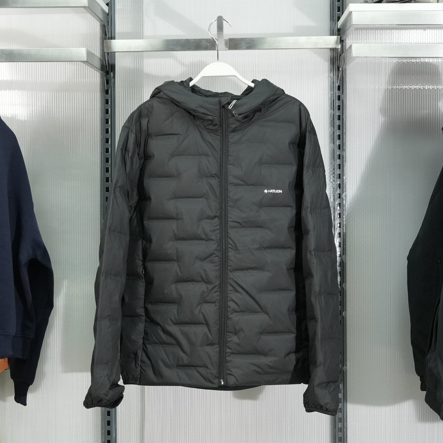轻薄羽绒服男连帽面包服保暖不臃肿百搭休闲防风夹克外套2026冬季
