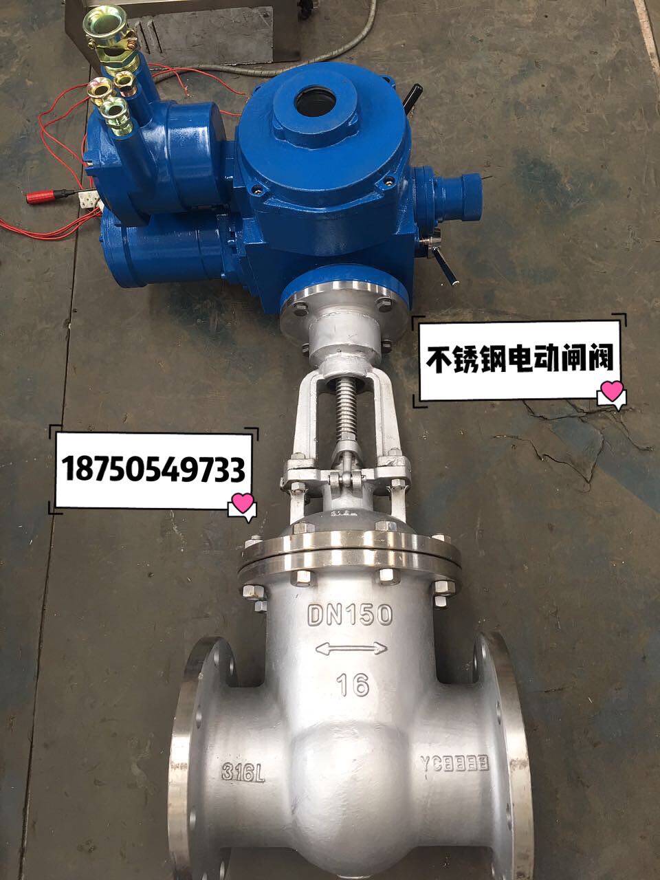 Z941H-16C/P铸钢 不锈钢电动法兰闸阀高温蒸汽导热油矿DN50DN200