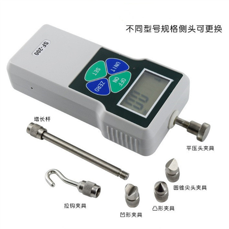 成德 SF 便携式弹簧拉力计 电子测力仪 用于推拉力负荷测试