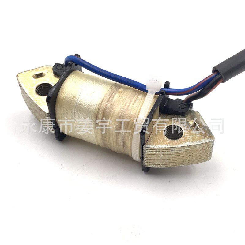 用于东发4冲程9.8马力F9.8舷外机配件充电线圈 船外机3V1-0X6021-