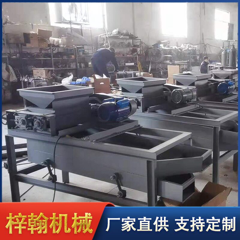 自动杏仁蚕豆黄豆巴旦木脱皮机