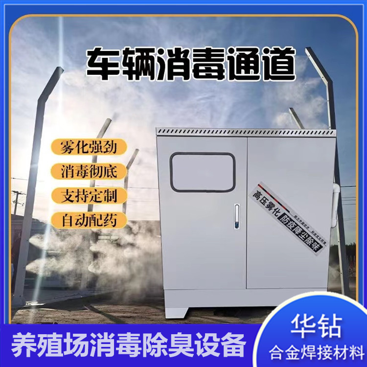 车辆消毒通道养殖业 屠宰场 物流园高压喷涂自动感应消毒通道设备