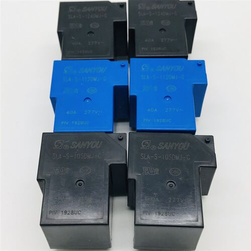 SLA-S-105/112/124DMJ-G常开4脚40A277VAC三友继电器5V12V24VDC