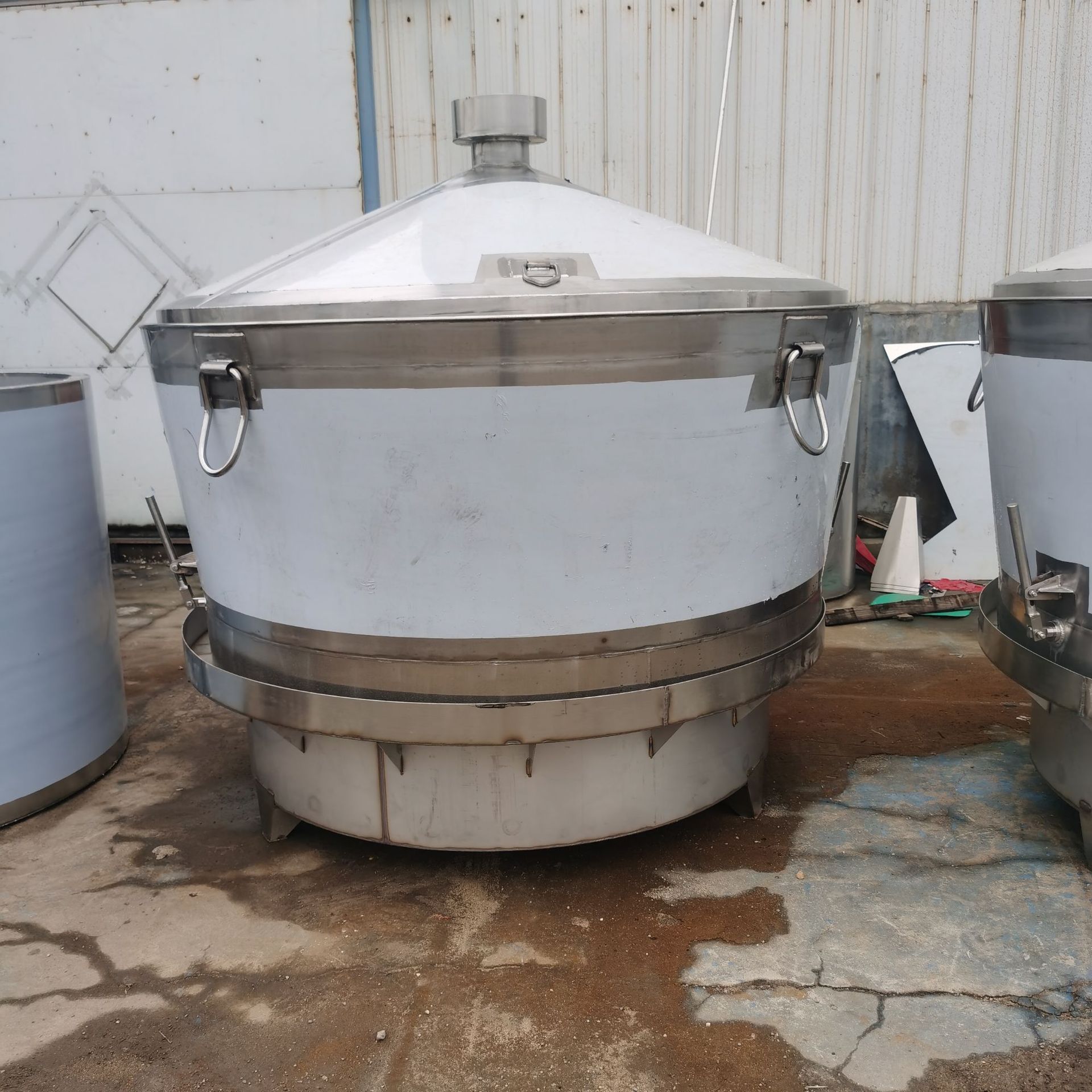 制作养生酒蒸馏设备不锈钢纯粮酒酿酒设备500斤原酒酿造甑锅