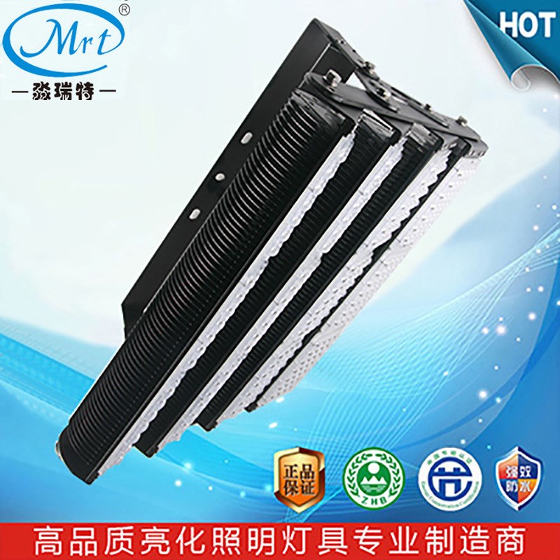 LED单色RGBW隧道广告r牌码头可调角度模组投光投射塔吊高杆灯720W