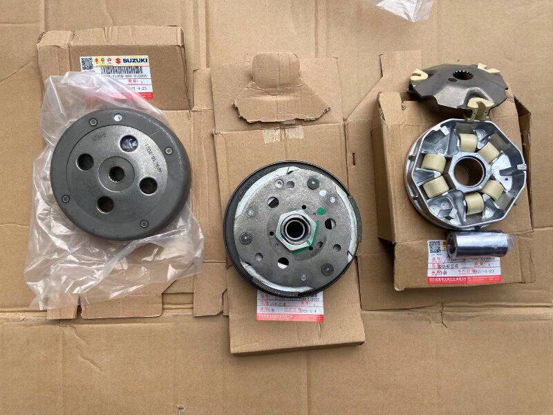 原厂 优友UU125T-2 UY125T后离合器总成皮带轮从动轮前驱动普利盘