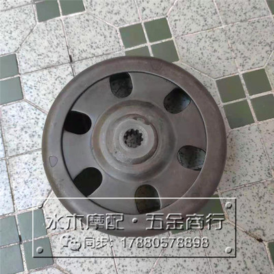 铃木100 V100 AG100 后离合器盖碗 后皮带轮盖碗 后驱动器罩 碗公